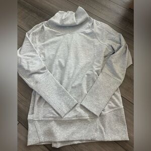 Lululemon Athletica Light Gray Turtleneck Sweater